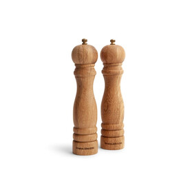 Orrefors Jernverk Salz- und Pfeffermühlen-Set aus Holz - Holz bedrucken, Art.-Nr. LT54035-N0093