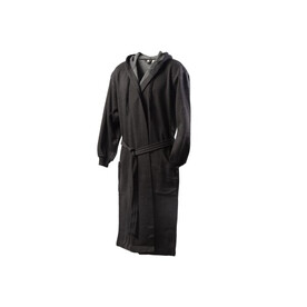 Kosta Linnewafveri Bademantel College L/XL - Dunkelgrau bedrucken, Art.-Nr. LT54501-N0060