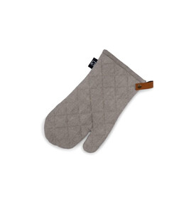 Kosta Linnewäfveri Handschuh - Grau bedrucken, Art.-Nr. LT54509-N0061