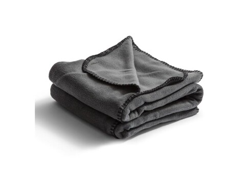 Nightingale Fleece-Poncho 120x160 cm - Grau bedrucken, Art.-Nr. LT54901-N0061