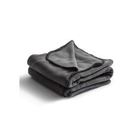 Nightingale Fleece-Poncho 120x160 cm - Grau bedrucken, Art.-Nr. LT54901-N0061