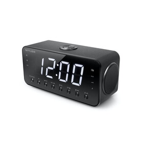 M-192 | Muse Radiowecker FM großes Display - Schwarz bedrucken, Art.-Nr. LT55003-N0002