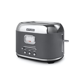 Muse Toaster 1000 Watt - Dunkelgrau bedrucken, Art.-Nr. LT55011-N0060