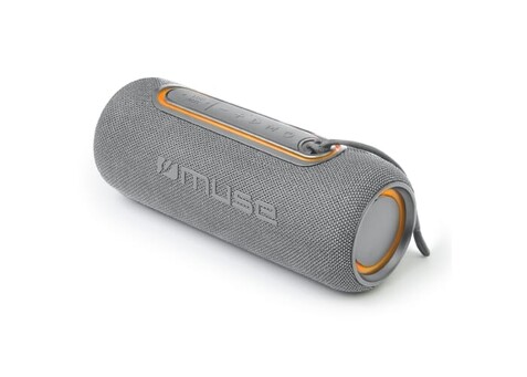 M-780 | Muse bluetooth Lautsprecher 20W - Grau bedrucken, Art.-Nr. LT55017-N0061