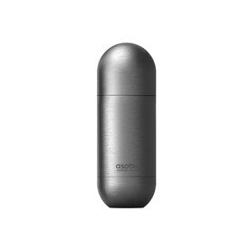 Asobu Orb flasche recycelt 500ml - Silber bedrucken, Art.-Nr. LT55507-N0005