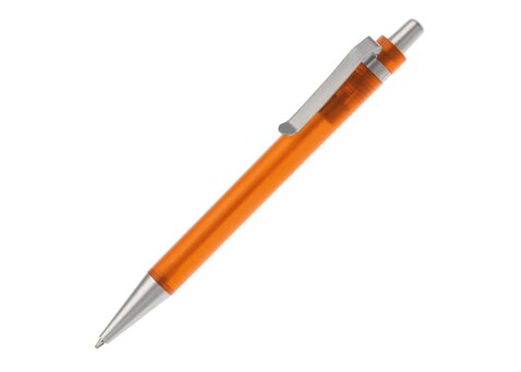 Kugelschreiber Antartica - Ecru / Orange bedrucken, Art.-Nr. LT80435-N5426