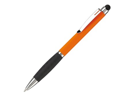 Kugelschreiber Mercurius mit Touch - Orange bedrucken, Art.-Nr. LT80494-N0026