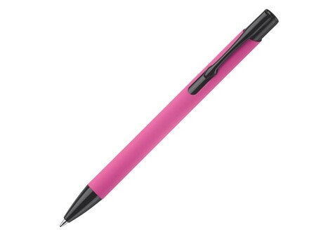Kugelschreiber Alicante Softtouch - Rosa / Schwarz bedrucken, Art.-Nr. LT80537-N7602 Kugelschreiber Alicante Softtouch - Rosa / Schwarz bedrucken, Art.-Nr. LT80537-N7602