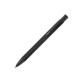 Kugelschreiber Alicante Soft Touch - Schwarz / Schwarz bedrucken, Art.-Nr. LT80537-N0202 Kugelschreiber Alicante Soft Touch - Schwarz / Schwarz bedrucken, Art.-Nr. LT80537-N0202