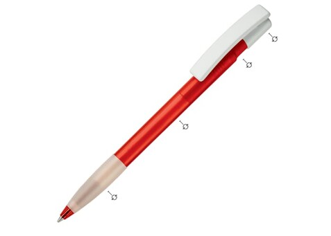 Kugelschreiber Nash Combi mit Gummigriff - Kombination bedrucken, Art.-Nr. LT80803-N0999