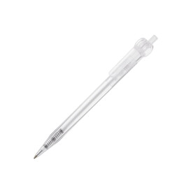 Kugelschreiber Futurepoint Transparent - Transparent Weiss bedrucken, Art.-Nr. LT80887-N0401