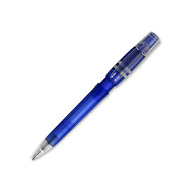 Kugelschreiber Nora Clear Transparent - Transparent Dunkelblau bedrucken, Art.-Nr. LT80905-N0410 Kugelschreiber Nora Clear Transparent - Transparent Dunkelblau bedrucken, Art.-Nr. LT80905-N0410