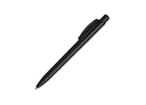 Kugelschreiber Kamal Total hardcolour - Schwarz bedrucken, Art.-Nr. LT80916-N0002