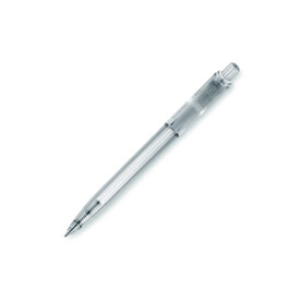 Kugelschreiber Ducal Clear Transparent - Transparent Weiss bedrucken, Art.-Nr. LT80917-N0401