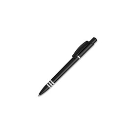 Kugelschreiber Tropic Colour hardcolour - Schwarz bedrucken, Art.-Nr. LT80919-N0002