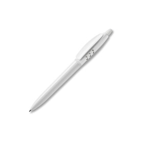 Kugelschreiber S30 hardcolour - Weiss / Weiss bedrucken, Art.-Nr. LT80920-N0101