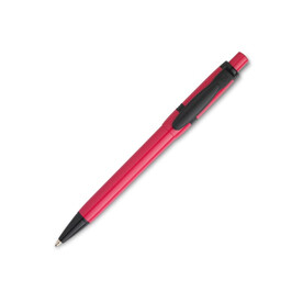 Balpen Olly Extra (Jumbo Nachfüllpackung) - Rosé / Schwarz bedrucken, Art.-Nr. LT80941-N7602
