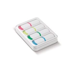 Textmarkter Set 4St. 75mm - Weiss bedrucken, Art.-Nr. LT81294-N0001 Textmarkter Set 4St. 75mm - Weiss bedrucken, Art.-Nr. LT81294-N0001