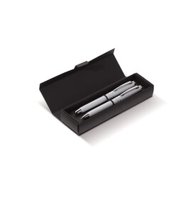 Metall Rollerball Two Stripes - Weiss bedrucken, Art.-Nr. LT82365-N0001 Metall Rollerball Two Stripes - Weiss bedrucken, Art.-Nr. LT82365-N0001