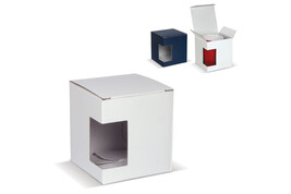 Verpackung Tassen mit Fenster bedrucken, Art.-Nr. LT83200