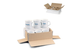 Verpackung für 6 Tassen bedrucken, Art.-Nr. LT83206