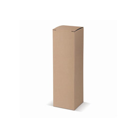 Kleiner Geschenkkarton für Flaschen und Becher - Braun bedrucken, Art.-Nr. LT83207-N0051