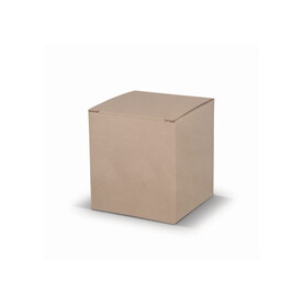 Geschenkbox für Kaffeebecher - Braun bedrucken, Art.-Nr. LT83209-N0051