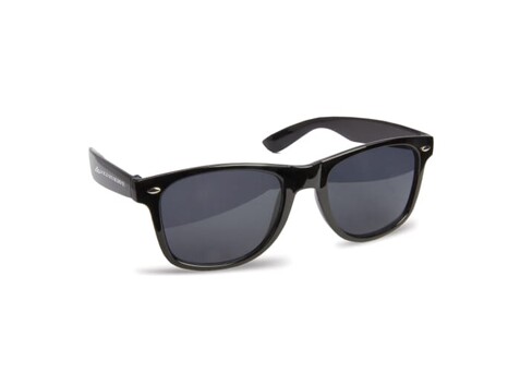 Sonnenbrille Justin UV400 - Schwarz bedrucken, Art.-Nr. LT86700-N0002