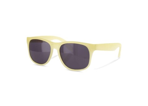 Sonnenbrille mit Farbwechsel - Gelb bedrucken, Art.-Nr. LT86702-N0041