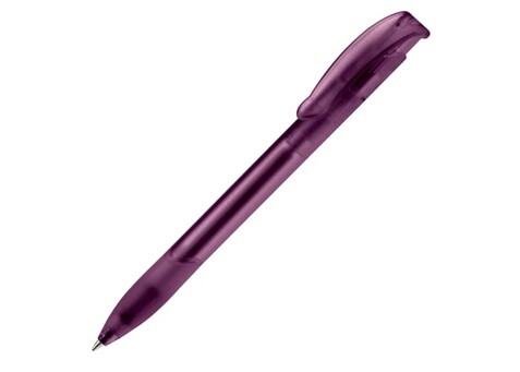 Kugelschreiber Apollo Frosty - Ecru / Purple bedrucken, Art.-Nr. LT87105-N5472