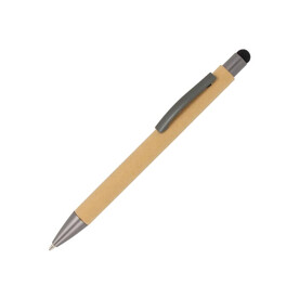 Kugelschreiber New York Stylus Papier - Natur bedrucken, Art.-Nr. LT87252-N0094