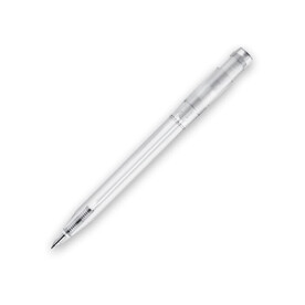 Kugelschreiber Pier Clear Transparent - Transparent Weiss bedrucken, Art.-Nr. LT87414-N0401