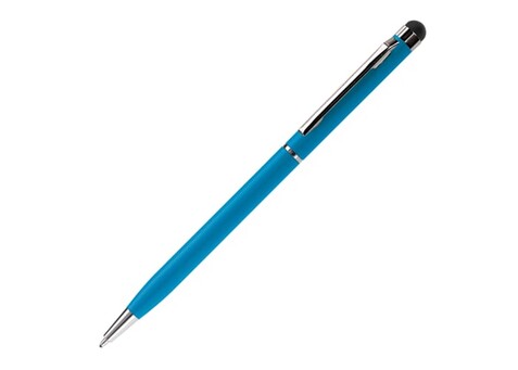 Kugelschreiber mit Touch - Blau bedrucken, Art.-Nr. LT87557-N0011