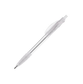 Kugelschreiber Cosmo Transparent - Transparent Weiss bedrucken, Art.-Nr. LT87626-N0401 Kugelschreiber Cosmo Transparent - Transparent Weiss bedrucken, Art.-Nr. LT87626-N0401