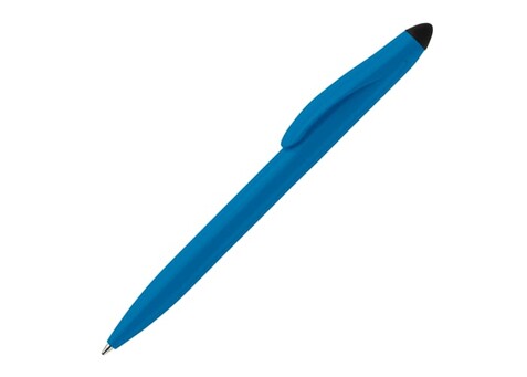 Stylus Kugelschreiber Touchy - Blau / Schwarz bedrucken, Art.-Nr. LT87694-N1102