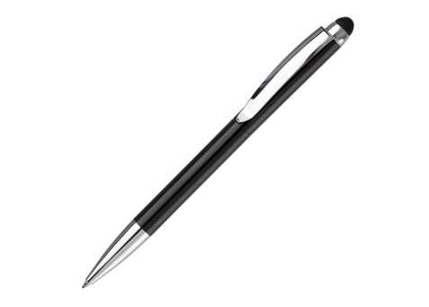 Kugelschreiber Modena Stylus - Schwarz bedrucken, Art.-Nr. LT87775-N0002