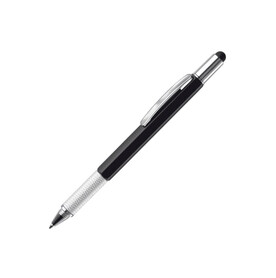 Kugelschreiber mit Werkzeug Build-it - Schwarz bedrucken, Art.-Nr. LT87797-N0002 Kugelschreiber mit Werkzeug Build-it - Schwarz bedrucken, Art.-Nr. LT87797-N0002