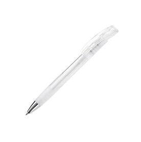 Kugelschreiber Zorro Transparent - Transparent Weiss bedrucken, Art.-Nr. LT87937-N0401 Kugelschreiber Zorro Transparent - Transparent Weiss bedrucken, Art.-Nr. LT87937-N0401