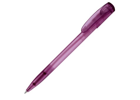 Kugelschreiber Deniro Frosty - Ecru / Purple bedrucken, Art.-Nr. LT87952-N5472 Kugelschreiber Deniro Frosty - Ecru / Purple bedrucken, Art.-Nr. LT87952-N5472