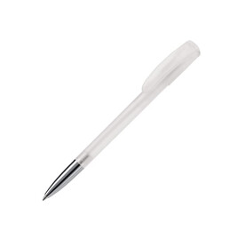 Kugelschreiber Deniro mit Metallspitze Frosty - Gefrostet Weiss bedrucken, Art.-Nr. LT87955-N5401 Kugelschreiber Deniro mit Metallspitze Frosty - Gefrostet Weiss bedrucken, Art.-Nr. LT87955-N5401