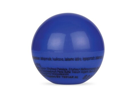 Lippenpflegebalsam Ball - Blau bedrucken, Art.-Nr. LT90478-N0011 Lippenpflegebalsam Ball - Blau bedrucken, Art.-Nr. LT90478-N0011