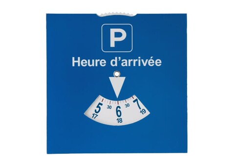Parkscheibe für Frankreich - Blau bedrucken, Art.-Nr. LT90719-N0011