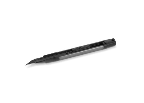Hobby-Messer Metall &amp; ABS - Schwarz / Gun metal - dard bedrucken, Art.-Nr. LT90737-N0235