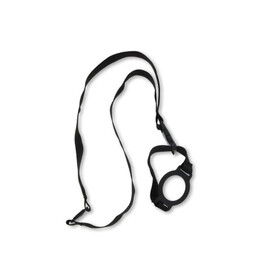 Lanyard mit Flaschenhalter - Schwarz bedrucken, Art.-Nr. LT90871-N0002