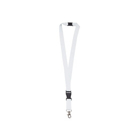 Lanyard Polyester - Weiss bedrucken, Art.-Nr. LT90879-N0001 Lanyard Polyester - Weiss bedrucken, Art.-Nr. LT90879-N0001