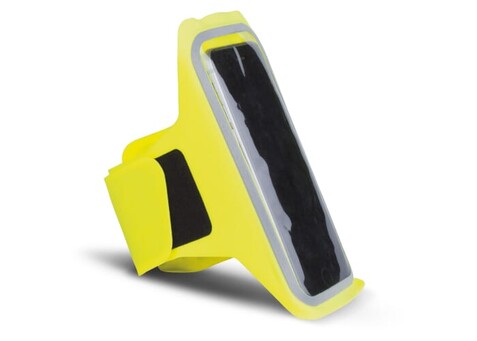 Smartphone-Tasche für Jogger - Fluor yellow bedrucken, Art.-Nr. LT90901-N9941