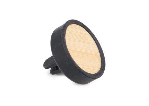 Auto-Luftauffrischer Bamboo - Schwarz bedrucken, Art.-Nr. LT91099-N0002