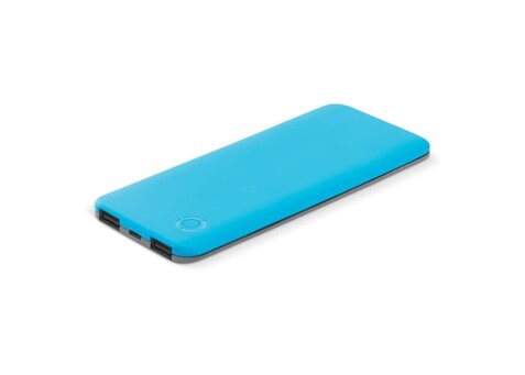 Blade Powerbank 5000mAh - Hellblau bedrucken, Art.-Nr. LT91195-N0012 Blade Powerbank 5000mAh - Hellblau bedrucken, Art.-Nr. LT91195-N0012