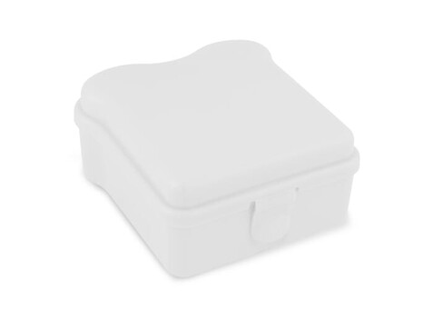 Brotdose Sandwich - Weiss bedrucken, Art.-Nr. LT91258-N0001