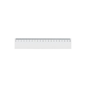 Lineal 20 cm - Weiss bedrucken, Art.-Nr. LT91260-N0001